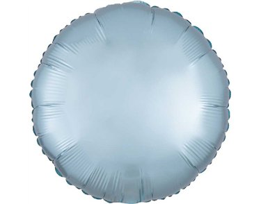 18in SATIN LUXE PASTEL BLUE CIRCLE FOIL