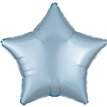19in SATIN LUXE PASTEL BLUE STAR FOIL