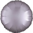 18in SATIN LUXE GREIGE CIRCLE FOIL