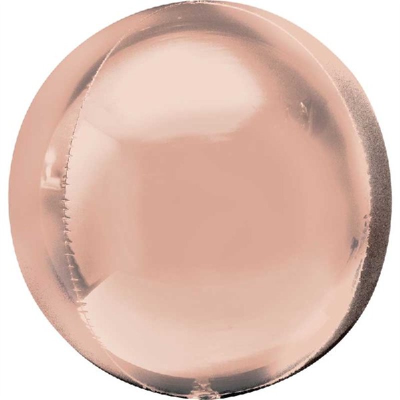 21in JUMBO ROSE GOLD ORBZ 3S
