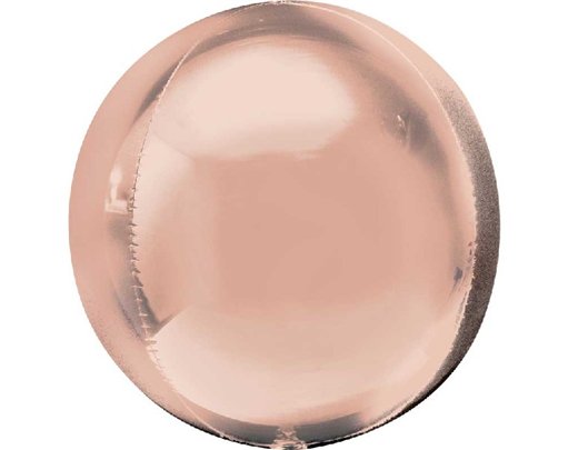 21in JUMBO ROSE GOLD ORBZ 3S