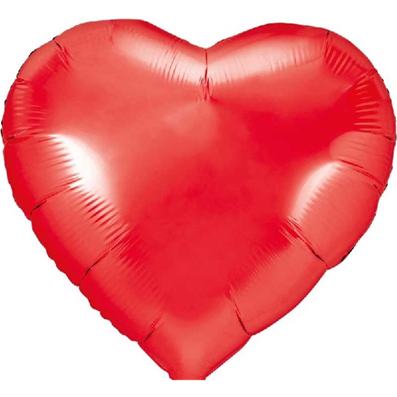 61cm RED HEART FOIL BALLOON