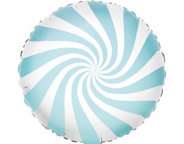 45cm LIGHT BLUE CANDY FOIL BALLOON
