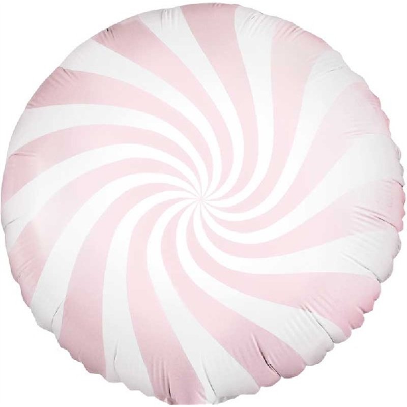 45cm LIGHT PINK CANDY FOIL BALLOON
