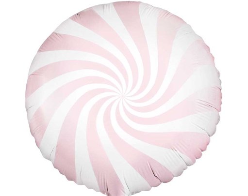45cm LIGHT PINK CANDY FOIL BALLOON