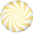 45cm LIGHT YELLOW CANDY FOIL BALLOON