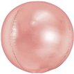 40cm ROSE GOLD BALL SHAPE FOIL BALLOON