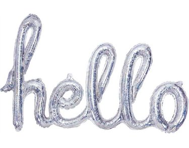 HELLO HOLO SILVER AIR FILL FOIL