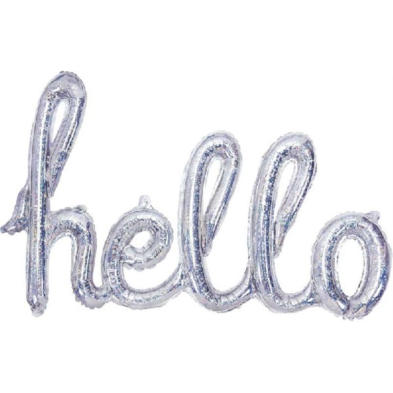 HELLO HOLO SILVER AIR FILL FOIL
