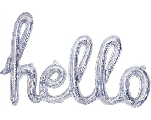 HELLO HOLO SILVER AIR FILL FOIL