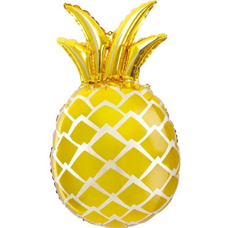 GOLD PINEAPPLE FOIL BALLOON