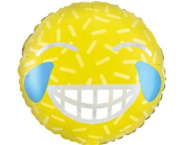 EMOJI SMILE FOIL BALLOON