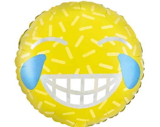 EMOJI SMILE FOIL BALLOON