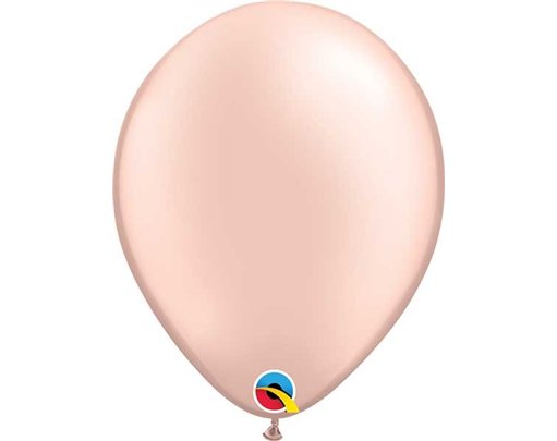 100PK 11in PEARL PEACH QUALATEX