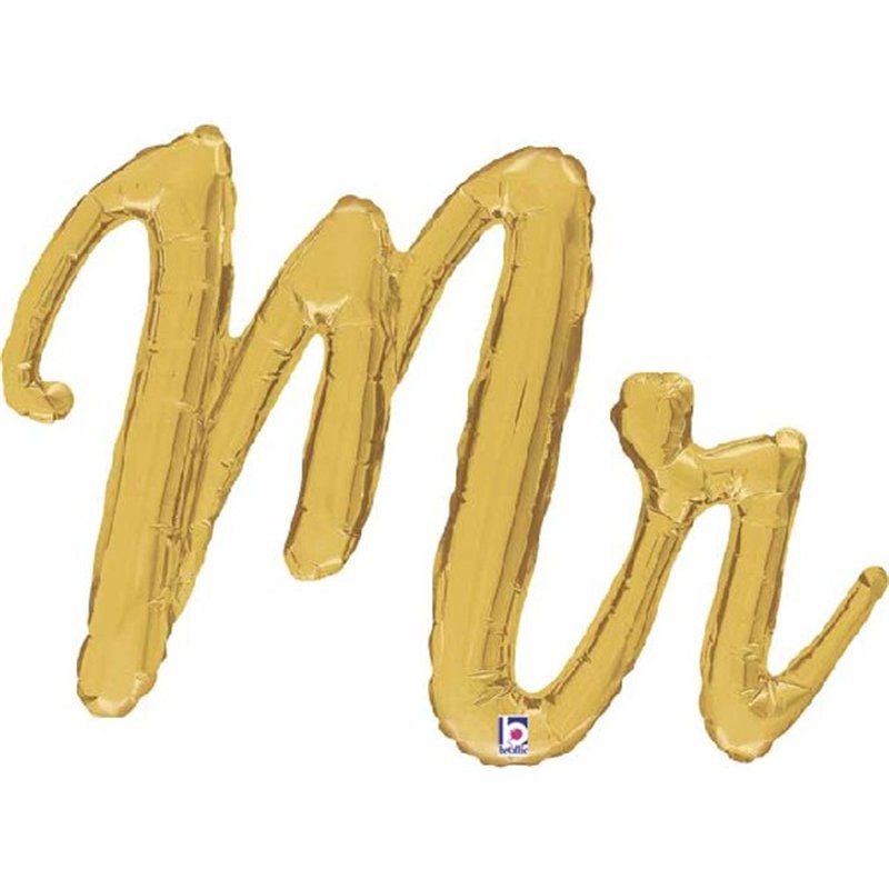 39in MR. SCRIPT FOIL BALLOON