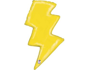 36in LIGHTNING BOLT FOIL BALLOON