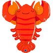 39in LOBSTER FOIL BALLOON