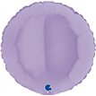 18in ROUND MATTE LILAC FOIL BALLOON