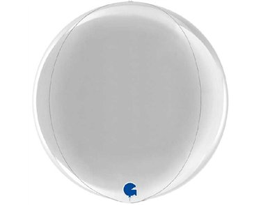 15in SILVER METALLIC GLOBE