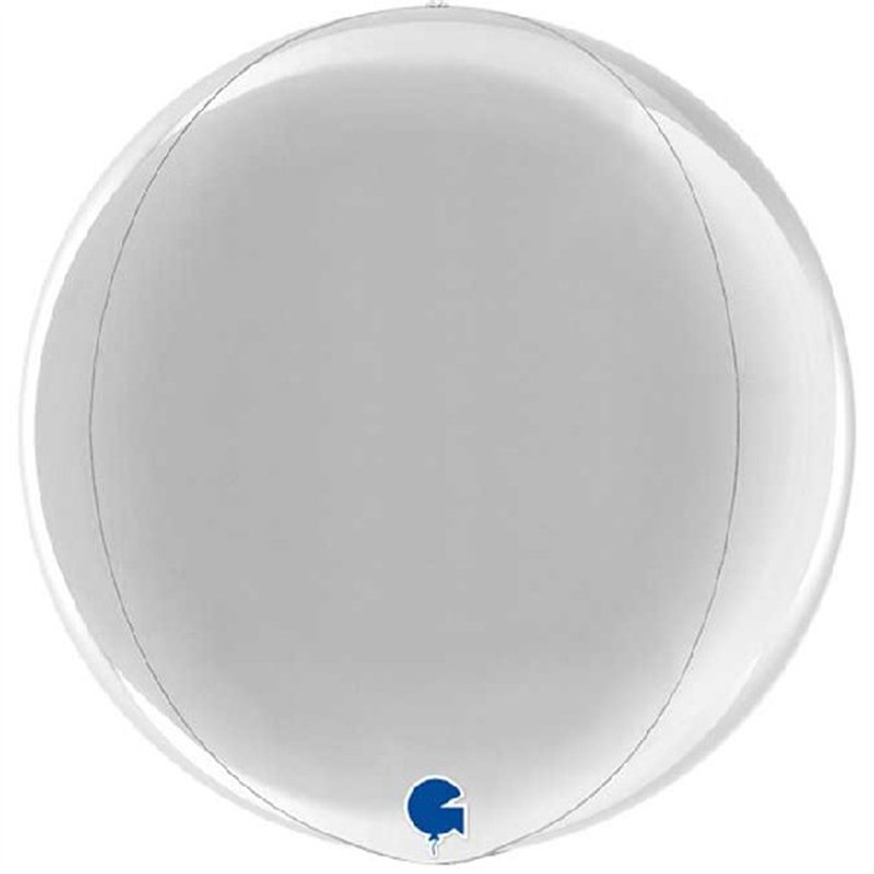 15in SILVER METALLIC GLOBE