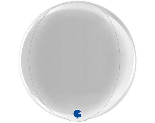 15in SILVER METALLIC GLOBE