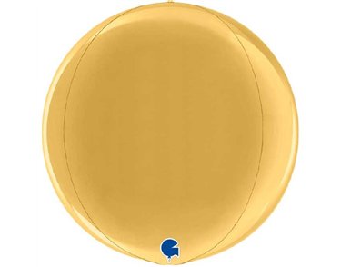 15in GOLD METALLIC GLOBE