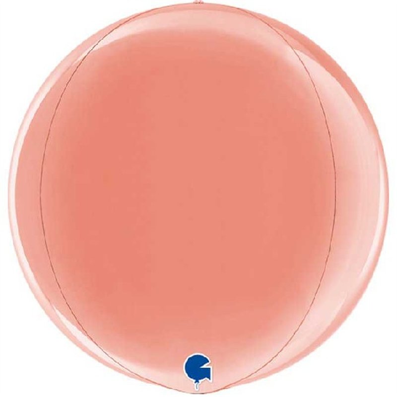 15in ROSE GOLD METALLIC GLOBE