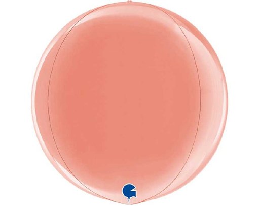 15in ROSE GOLD METALLIC GLOBE