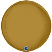 15in SATIN GOLD GLOBE