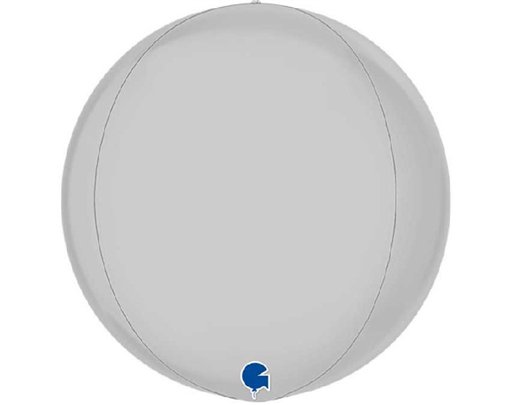 15in SATIN WHITE GLOBE