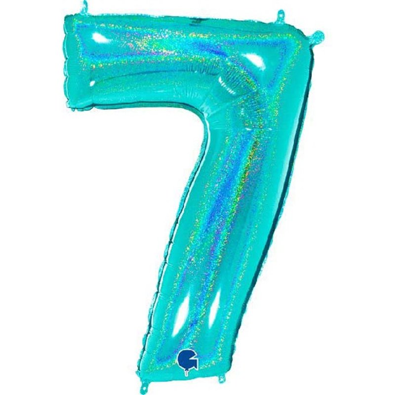 40in NO. 7 GLITTER HOLOGRAPHIC TIFFANY