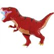 RED T REX SHAPED FOIL BALLOON