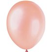 (8) 12in PEARL ROSE GOLD BALLOONS