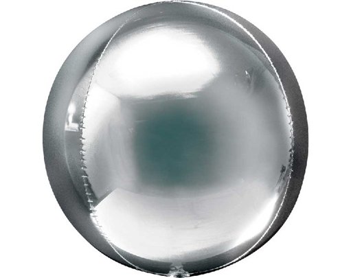 15in SILVER ORBZ PACKAGED
