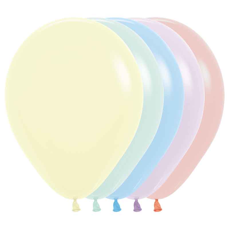 (50) 12IN PASTEL ASST SEMPERTEX (20012383)