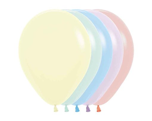 (50) 12IN PASTEL ASST SEMPERTEX (20012383)