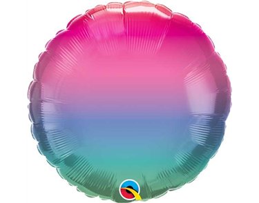 18in JEWEL OMBRE FOIL BALLOON