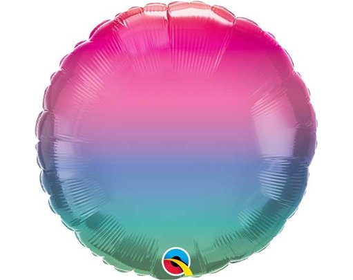 18in JEWEL OMBRE FOIL BALLOON