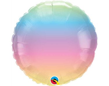 18in PASTEL OMBRE FOIL BALLOON