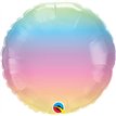 18in PASTEL OMBRE FOIL BALLOON