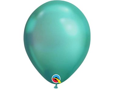 (100) 7in GREEN CHROME QUALATEX