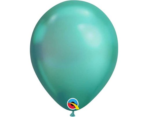 (100) 7in GREEN CHROME QUALATEX