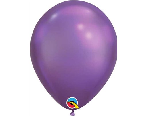 (100) 7in PURPLE CHROME QUALATEX