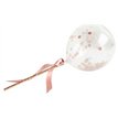 (5) 5in ROSE GOLD MINI CONFETTI BALLOON WANDS