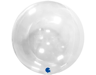 15in TRANSPARENT 4D GLOBE (WITH VALVE)