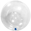 15in TRANSPARENT 4D GLOBE (WITH VALVE)