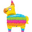 34in RAINBOW PINATA SHAPE FOIL