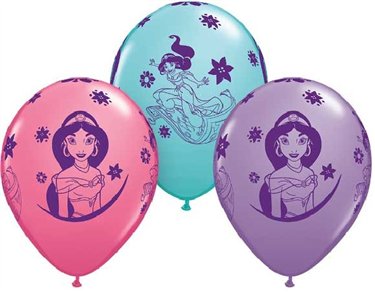 (25) 11in PRINCESS JASMINE QUALATEX