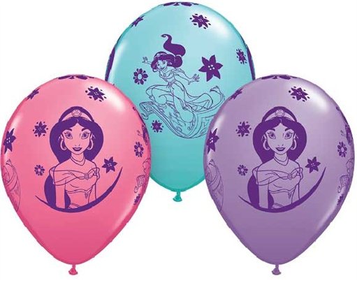 (25) 11in PRINCESS JASMINE QUALATEX
