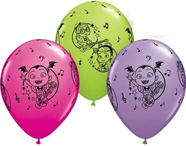 (25) 11in VAMPIRINA QUALATEX